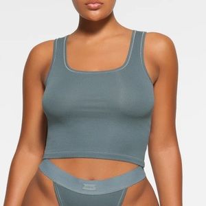 SKIMS Cotton Ribbed Tank